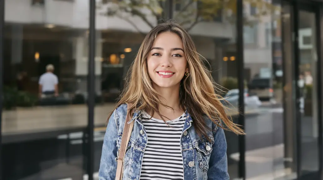 Before AI transformation - casual selfie photo